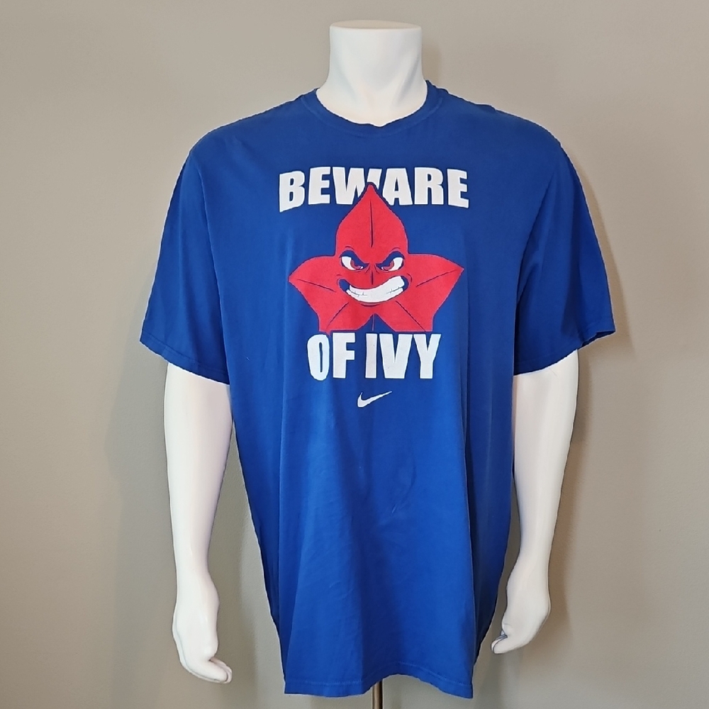 Nike Blue 'Beware of Ivy' Men's T-Shirt